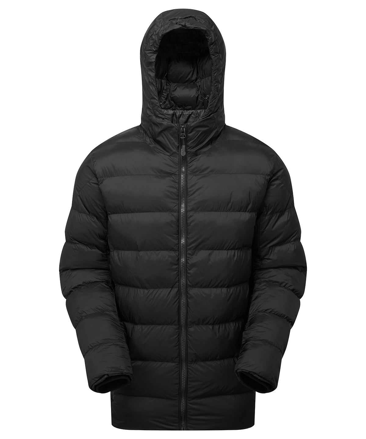 2786 TS005 Solitude recycled hooded jacket in Black