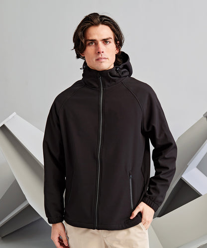2786 TS009 Hooded 2-layer softshell jacket