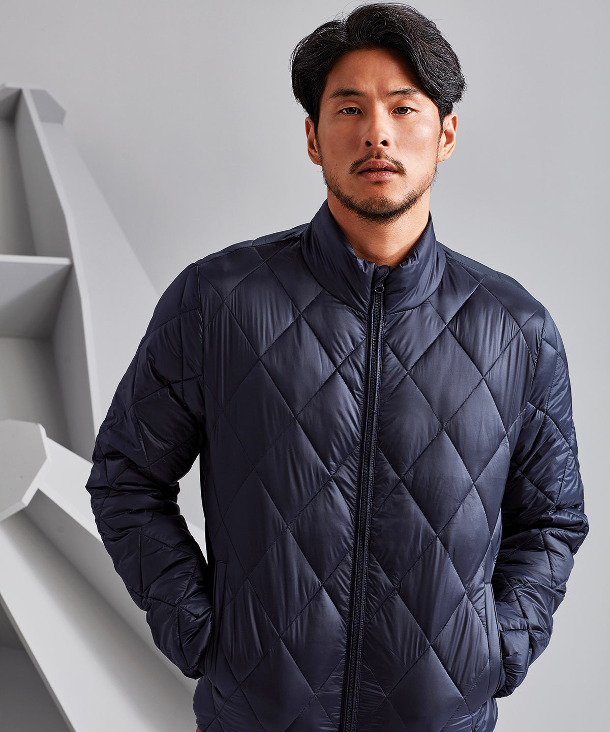 2786 TS032 Diamond pane padded Jacket