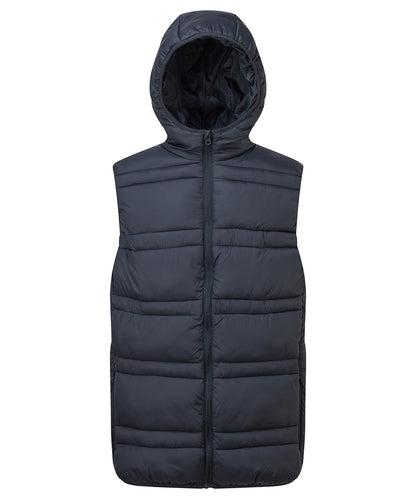 2786 TS039 Latitude hooded bodywarmer in Navy