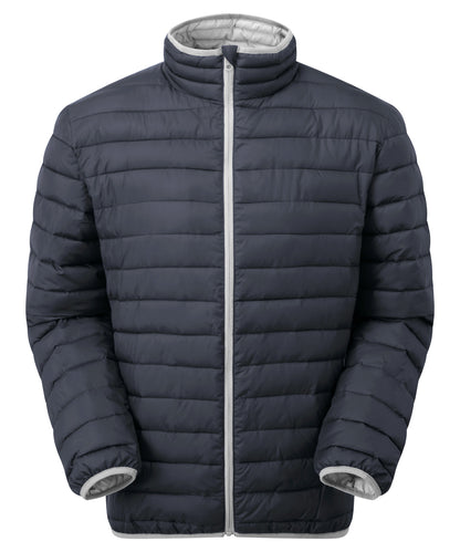 2786 TS041 Traverse padded jacket in Navy/Light Grey