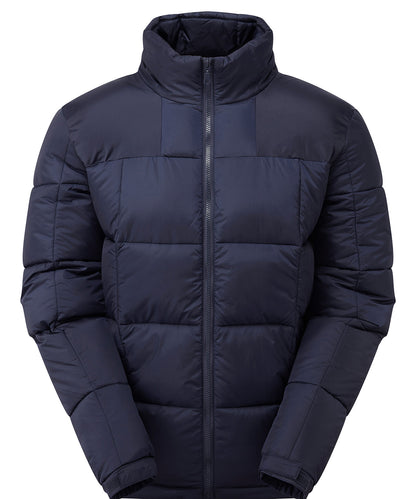 2786 TS048 Fourteener box quilt jacket in Navy/Navy