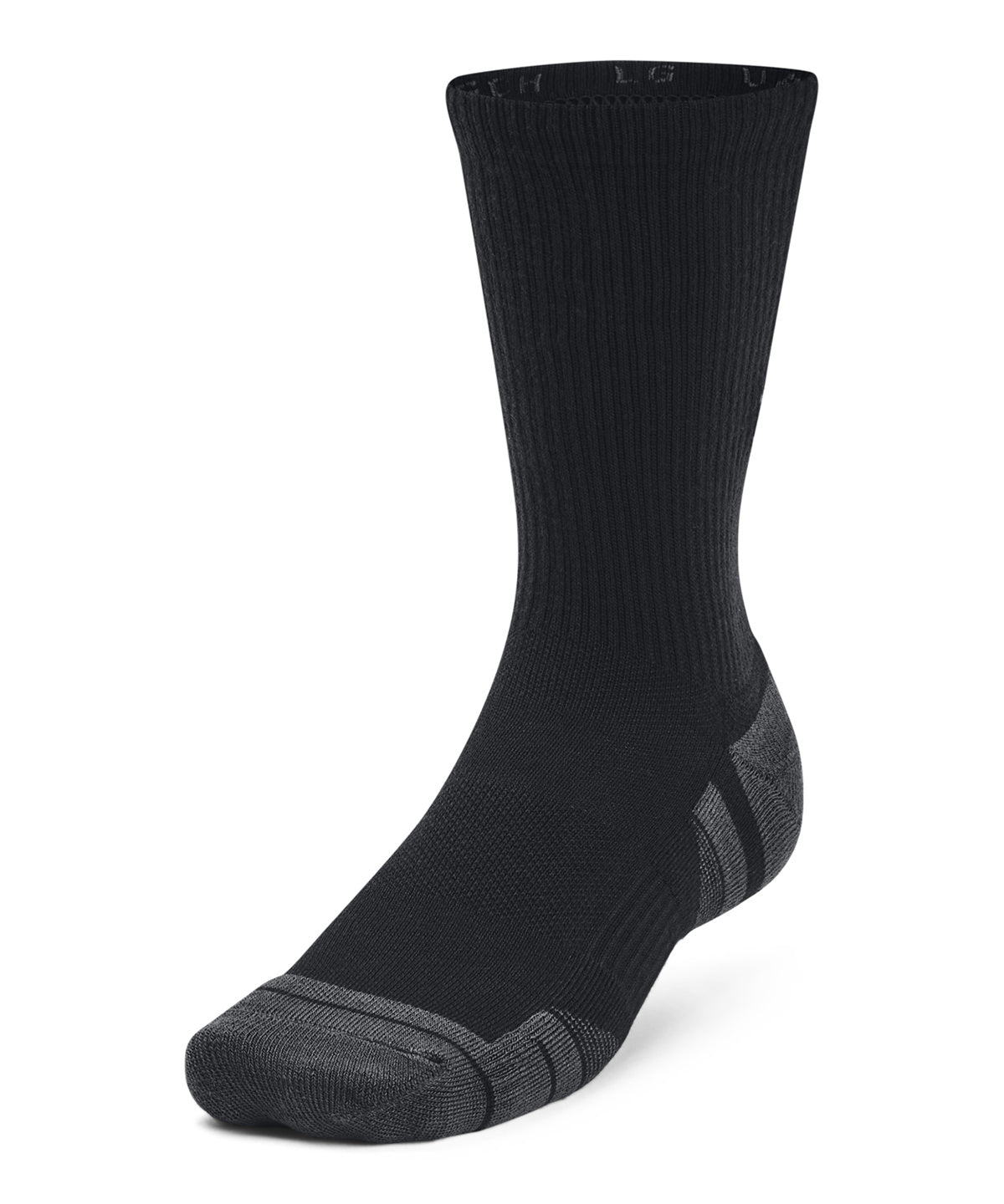 Under Armour UA044 UA Performance tech 3-pack crew socks in Black