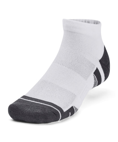 Under Armour UA045 UA Performance tech 3-pack low cut socks in White