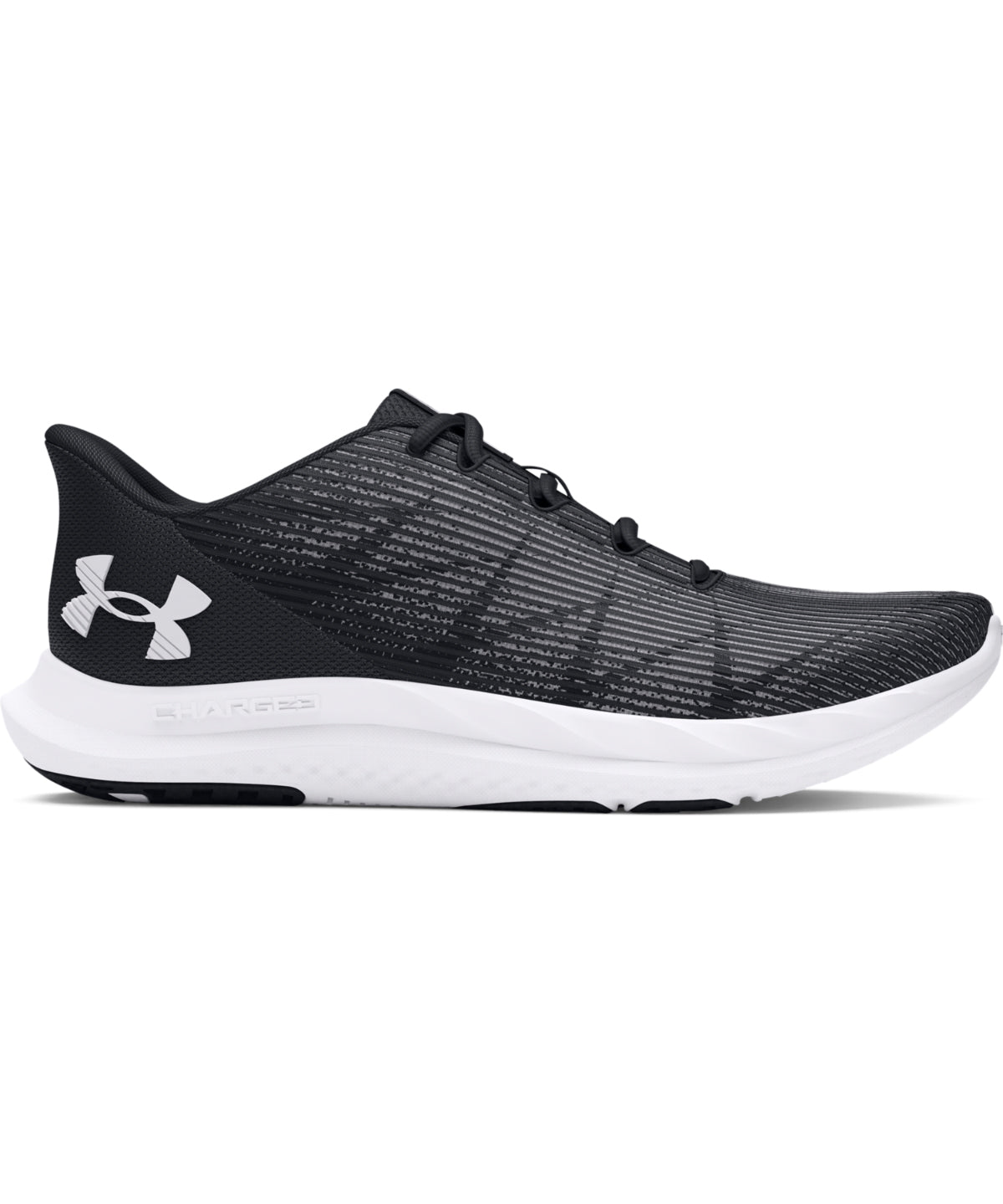 Under Armour UA053 UA Charged Speed Swift in Black/White/White
