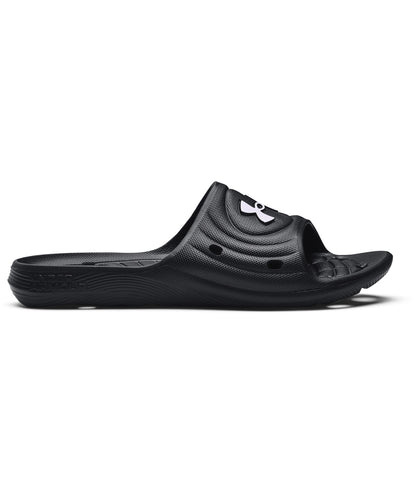 Under Armour UA054 UA Locker IV slides in Black/Black/White