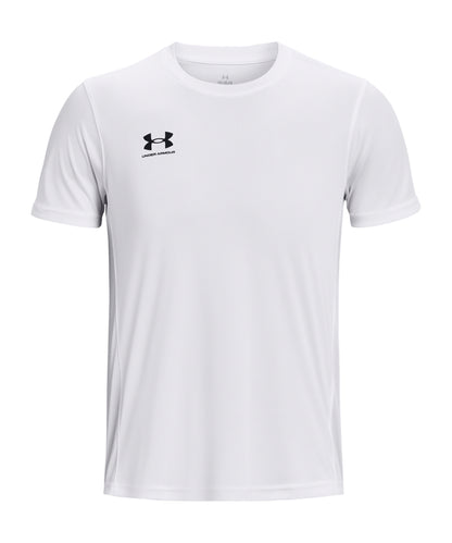 Under Armour UA061 Men's UA Challenger Training Short Sleeve in White/Black