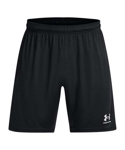 Under Armour UA062 Men's UA Challenger Knit Shorts in Black/White