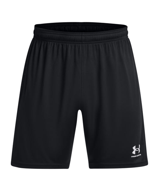 Under Armour UA062 Men's UA Challenger Knit Shorts in Black/White