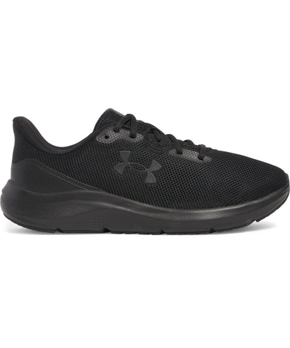 Under Armour UA066 UA Women’s charged pursuit 4 trainers in Black/Black/Black