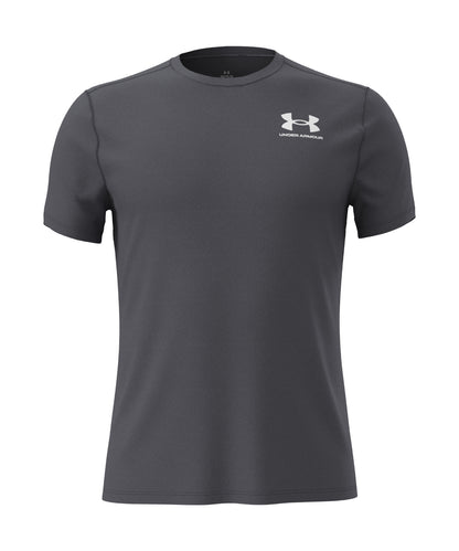 Under Armour UA075 HeatGear® fitted t-shirt in Castle Rock Grey