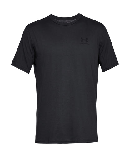 Under Armour UA079 UA Sportstyle short sleeve in Black/Black