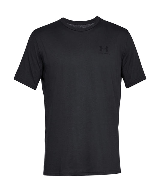 Under Armour UA079 UA Sportstyle short sleeve in Black/Black