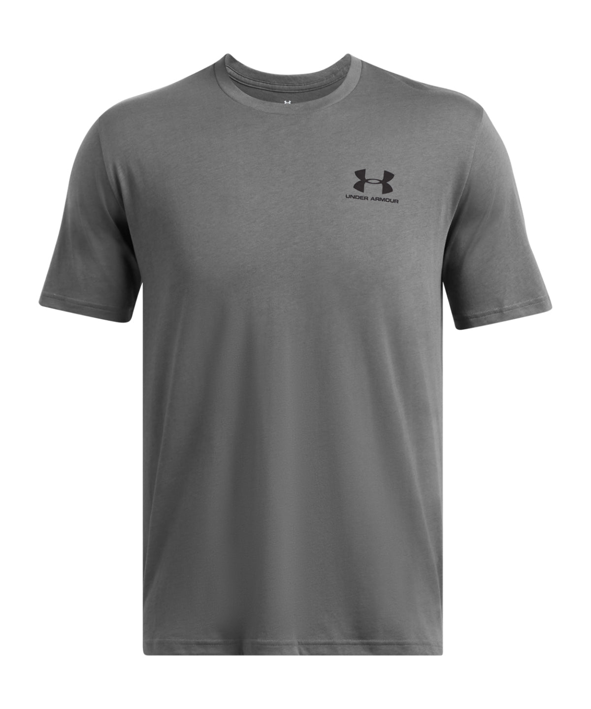 Under Armour UA079 UA Sportstyle short sleeve in Castle Rock Grey/Black