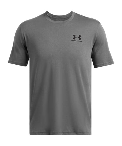 Under Armour UA079 UA Sportstyle short sleeve in Castle Rock Grey/Black