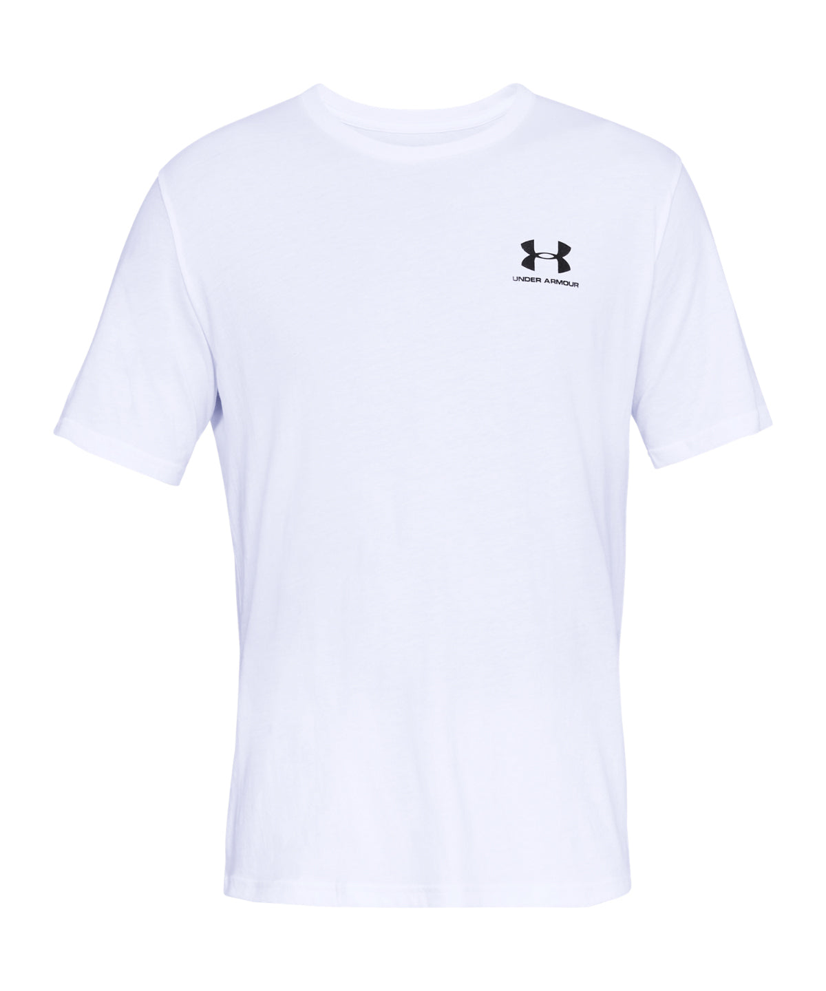 Under Armour UA079 UA Sportstyle short sleeve in White/Black