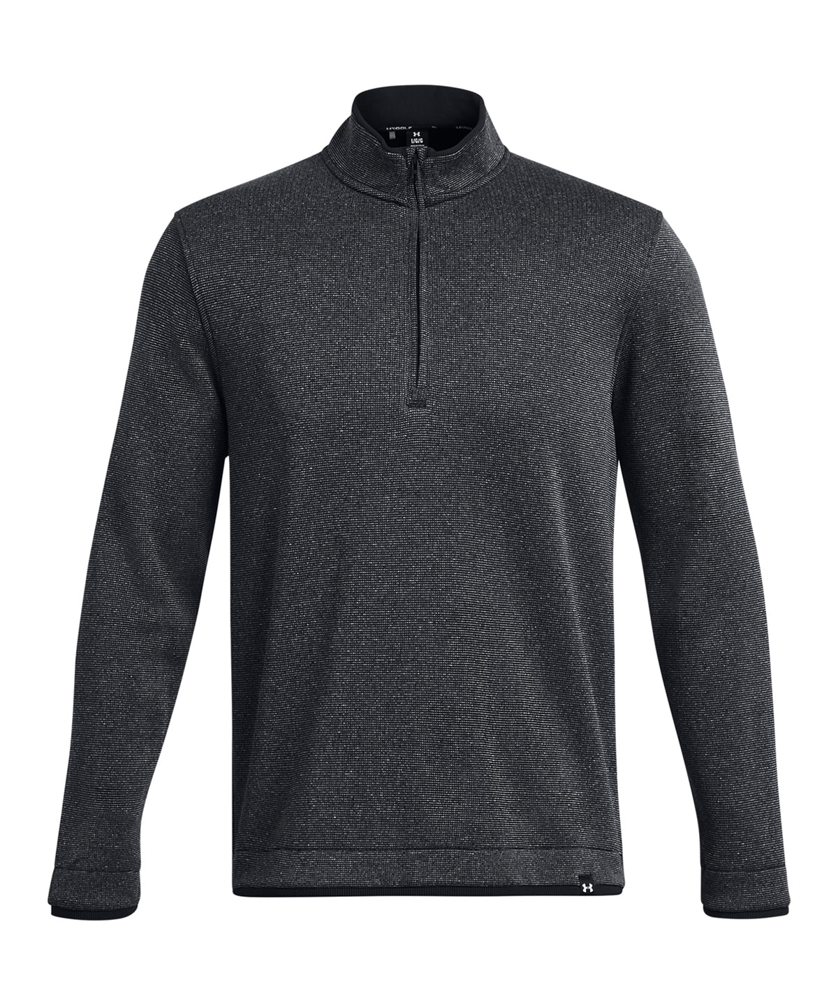 Under Armour Golf UG031 UA storm sweaterfleece QZ LB in Black