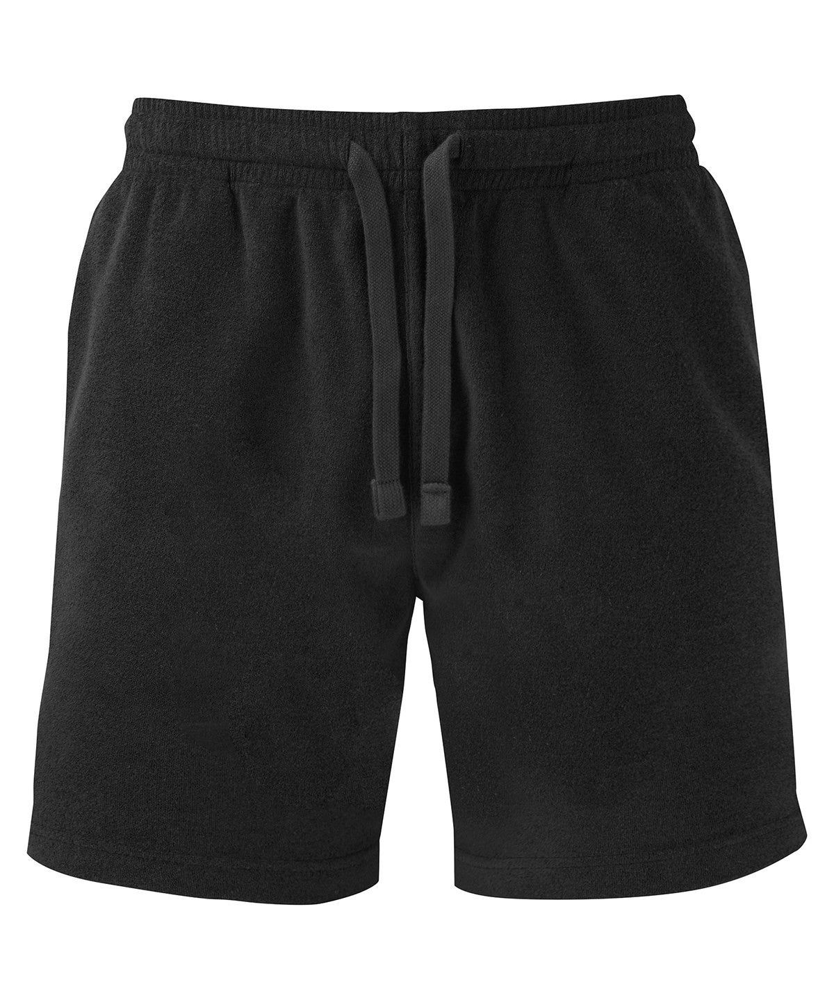 Wombat WB510 Men’s Terry shorts in Black