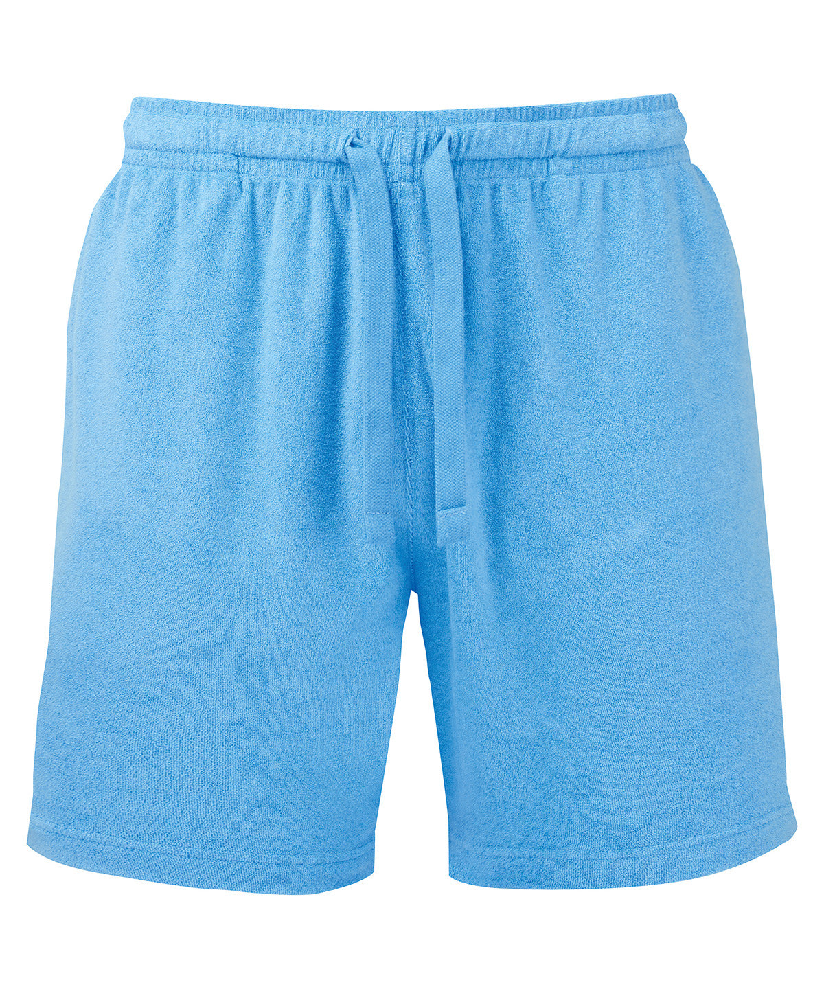 Wombat WB510 Men’s Terry shorts in Sea Blue
