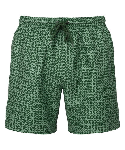 Wombat WB900 Men's swim shorts in Green/Green*