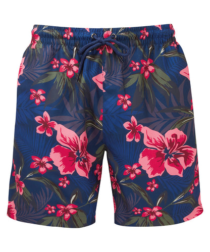 Wombat WB900 Men's swim shorts in Navy/Pink*†