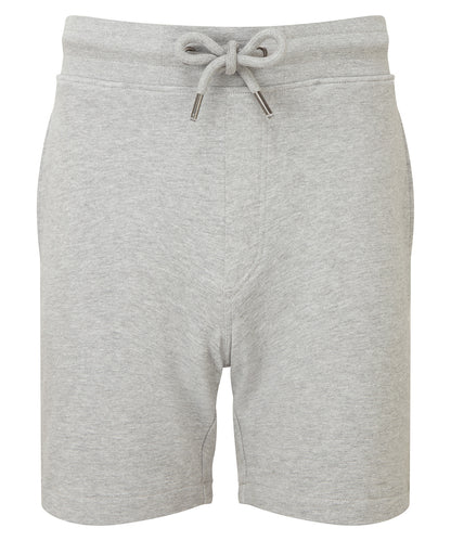 Wombat WB901 Men’s Recycled Jersey shorts in Heather Grey Melange