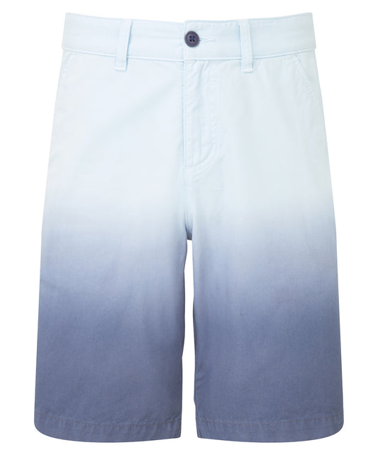 Wombat WB904 Men’s dip-dye shorts in Blue