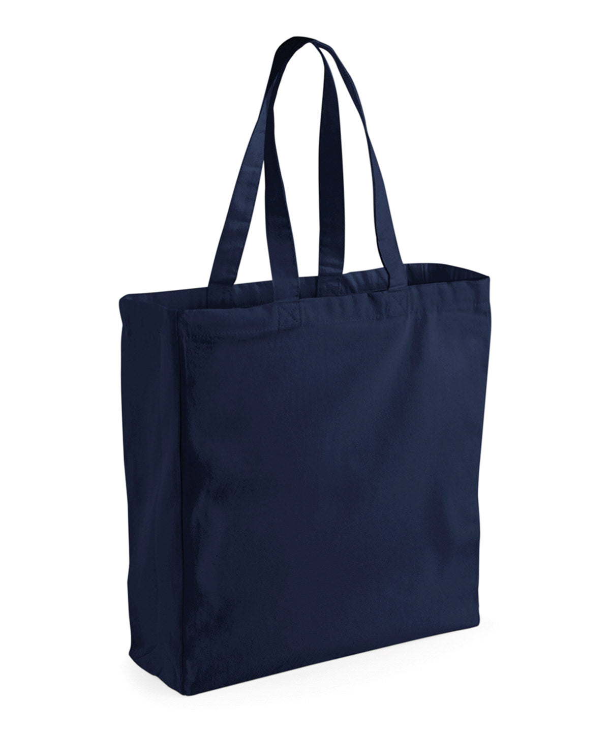 Westford Mill WM108 Canvas classic shopper in French Navy