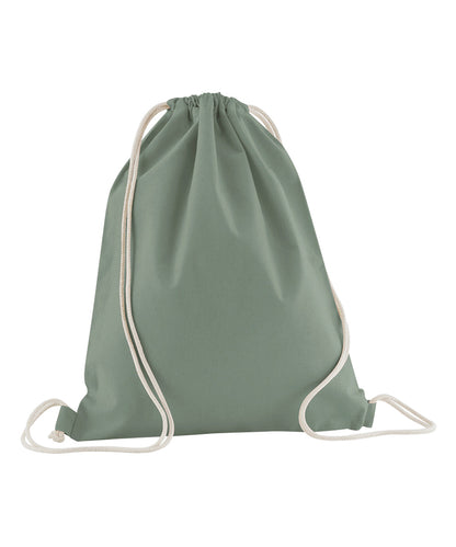 Westford Mill WM160 Organic cotton InCo. gym sac in Dusty Green