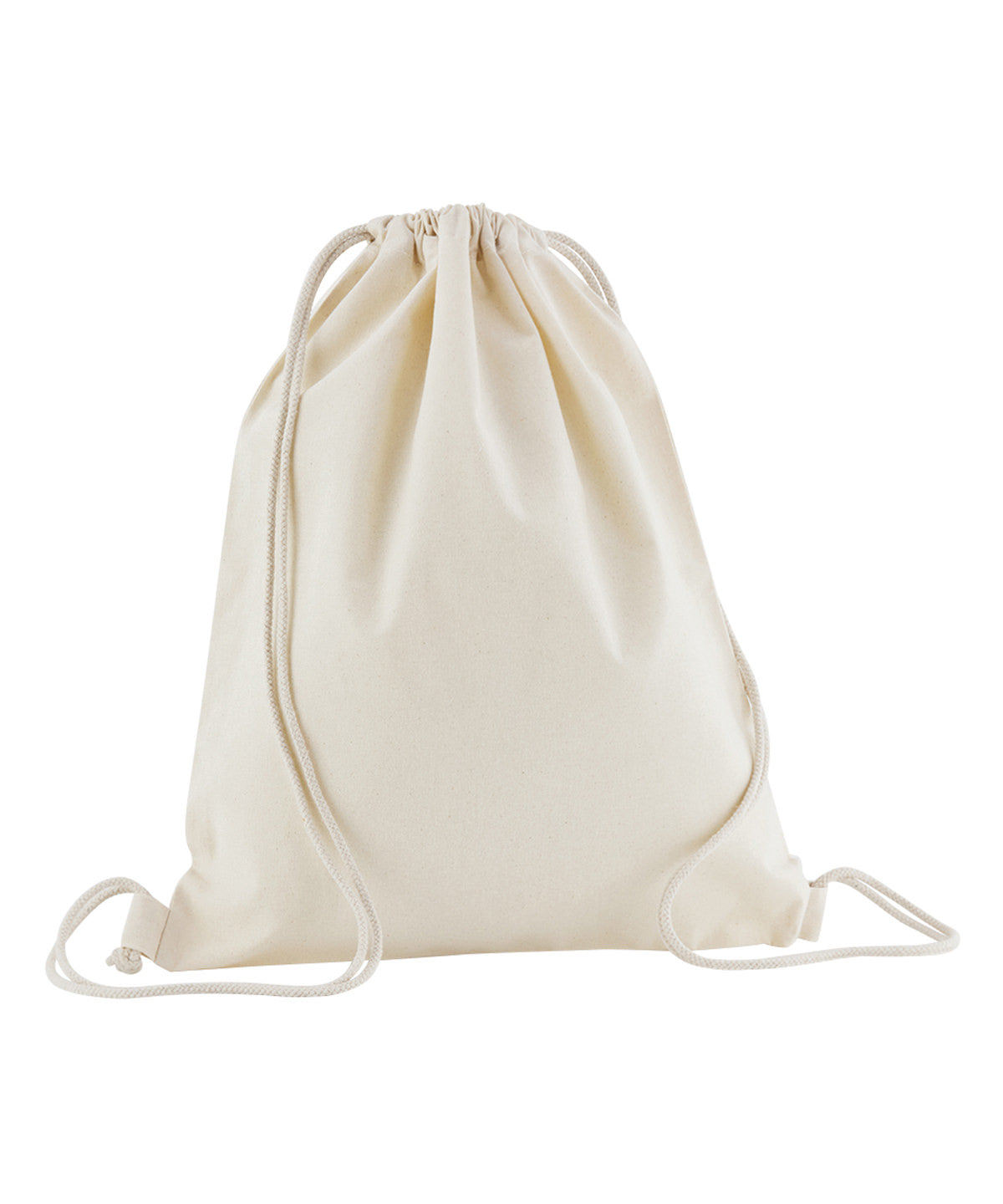 Westford Mill WM160 Organic cotton InCo. gym sac in Natural