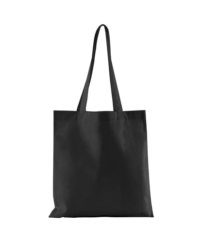 Westford Mill WM161 Organic cotton InCo. bag for life in Black