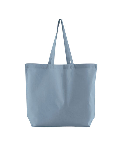 Westford Mill WM165 Organic cotton InCo. maxi bag for life in Dusty Blue