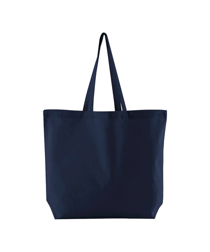 Westford Mill WM165 Organic cotton InCo. maxi bag for life in French Navy