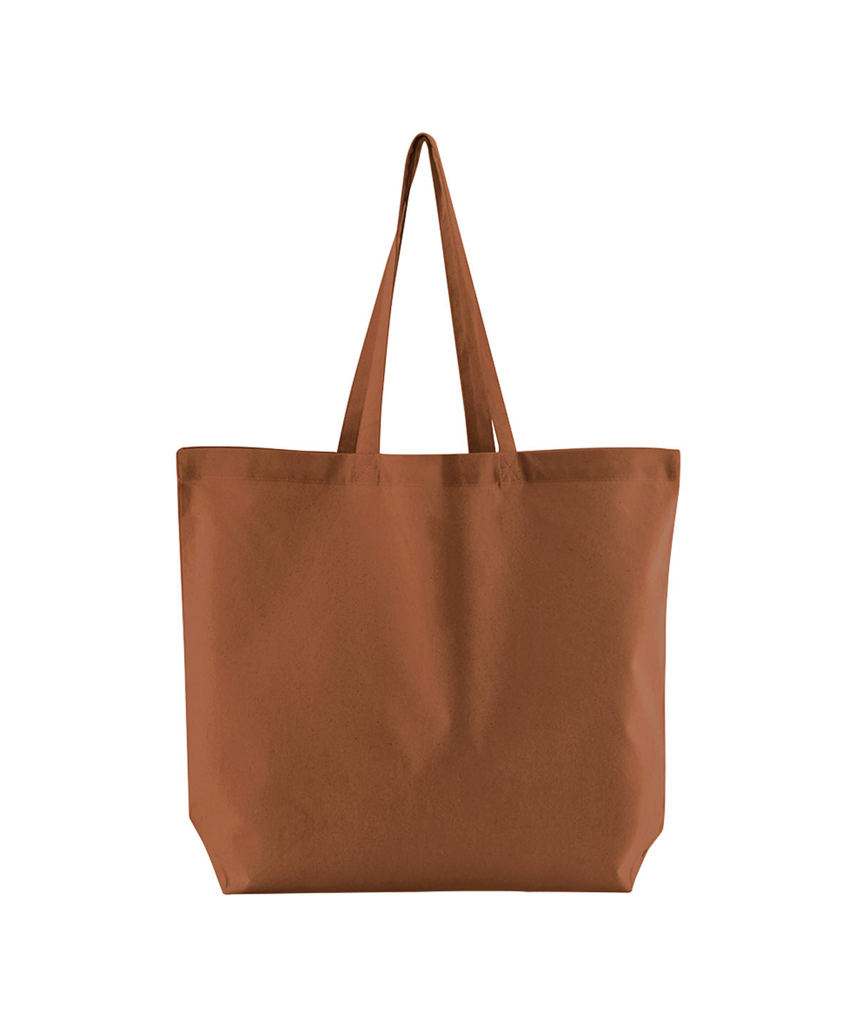 Westford Mill WM165 Organic cotton InCo. maxi bag for life in Terracotta
