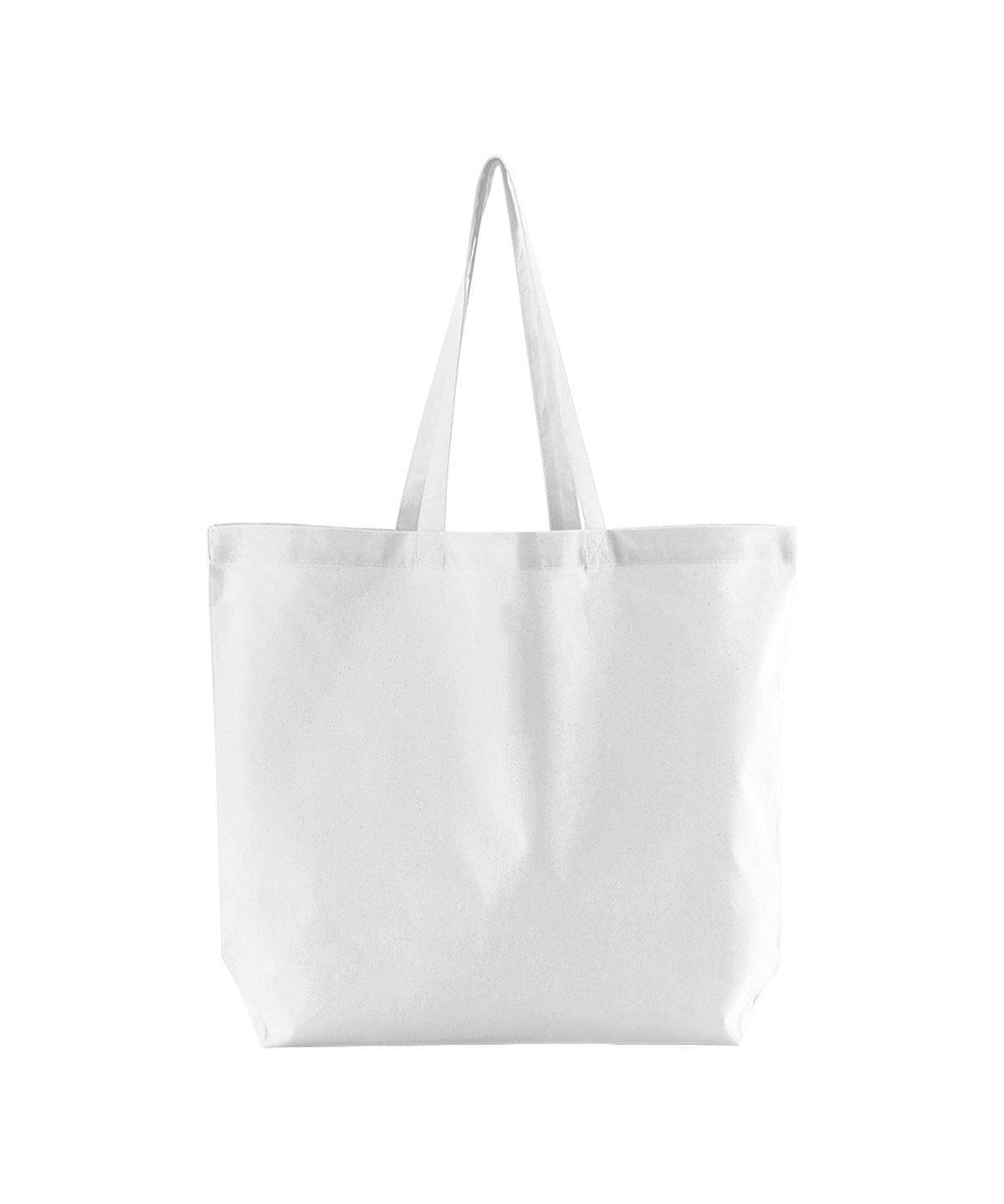 Westford Mill WM165 Organic cotton InCo. maxi bag for life in White