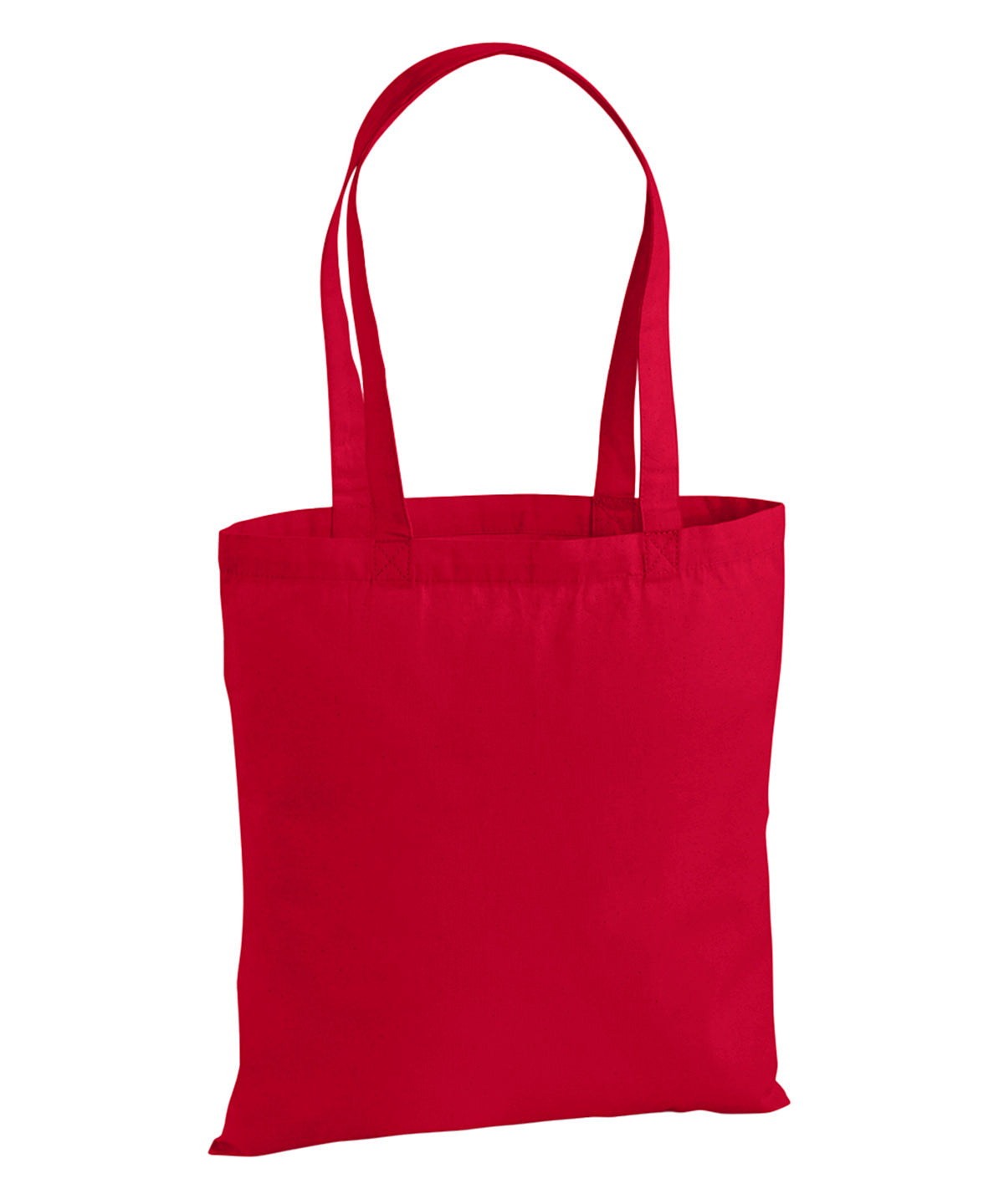 Westford Mill WM201 Premium Cotton tote in Classic Red