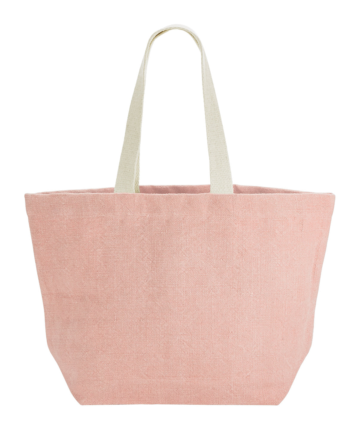 Westford Mill WM466 Soft washed jute beach bag in Blossom