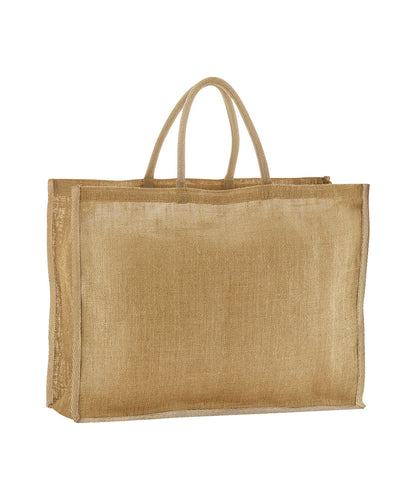 Westford Mill WM475 Natural starched jute market shopper in Natural