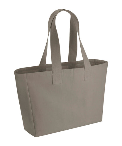 Westford Mill WM610 Everyday canvas tote in Mushroom