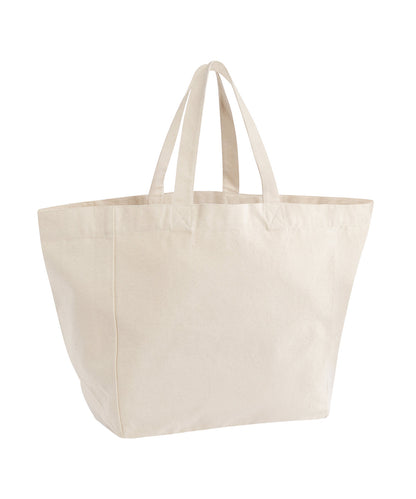 Westford Mill WM677 Oversized beach bag in Natural