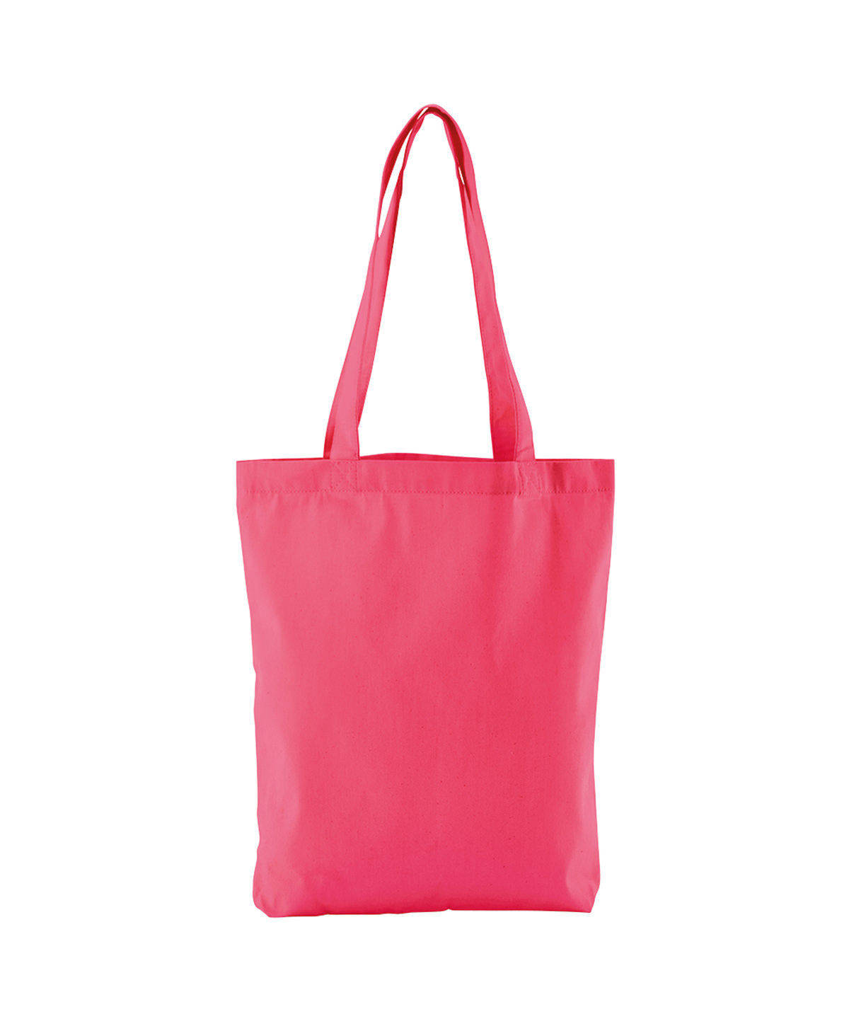 Westford Mill WM691 EarthAware® organic twill tote in Raspberry Pink