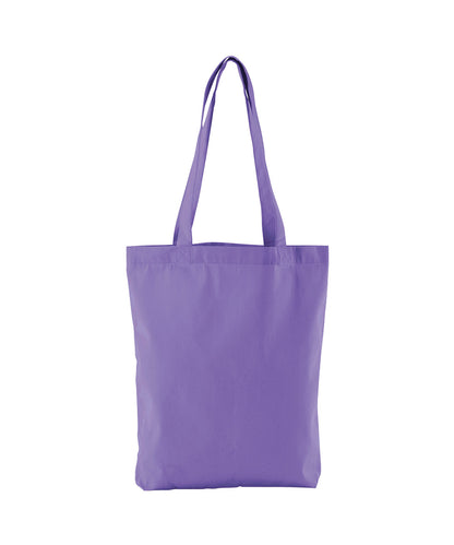 Westford Mill WM691 EarthAware® organic twill tote in Violet