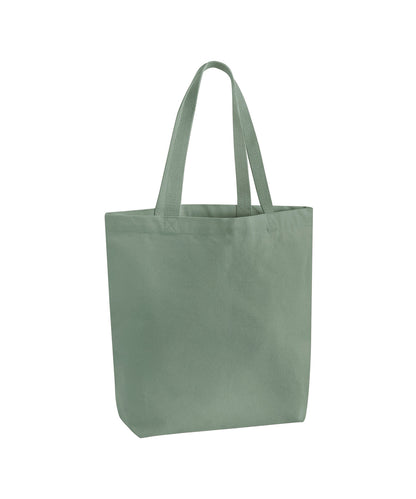 Westford Mill WM697 Heavyweight canvas tote bag in Dusty Green