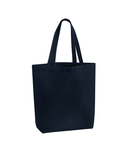 Westford Mill WM697 Heavyweight canvas tote bag in French Navy
