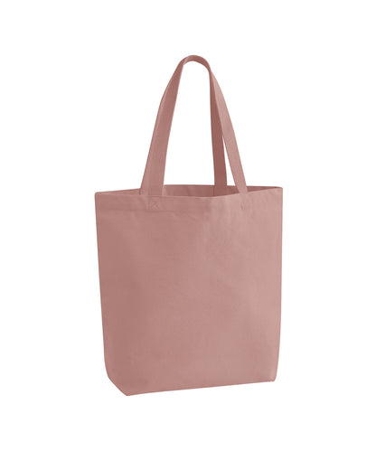 Westford Mill WM697 Heavyweight canvas tote bag in Rose Pink