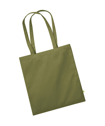 Westford Mill WM801 EarthAware® organic bag for life in Bright Olive