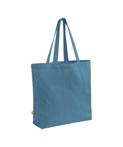 Westford Mill WM805 EarthAware® organic maxi bag for life in Airforce Blue