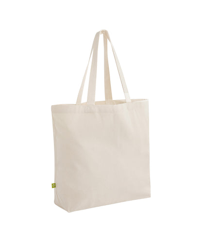 Westford Mill WM805 EarthAware® organic maxi bag for life in Natural