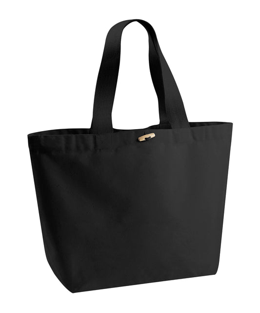 Westford Mill WM855 EarthAware® organic marina tote XL in Black