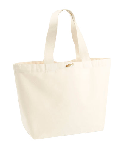 Westford Mill WM855 EarthAware® organic marina tote XL in Natural